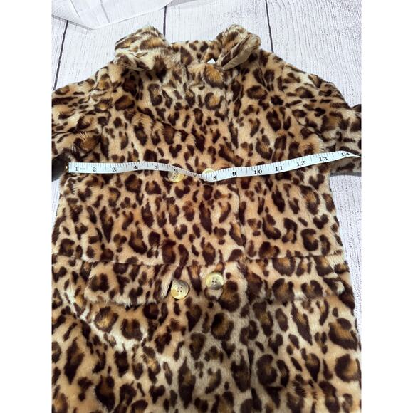 Parisian Bebe Leopard Print Coat 24 M - Picture 6 of 10